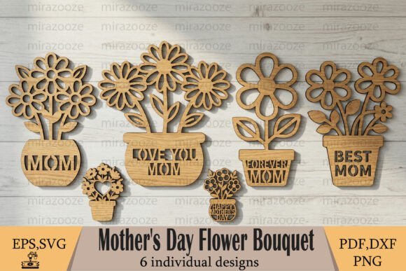 Mothers Day Flowers Bouquet 144518866 Creativo Digital